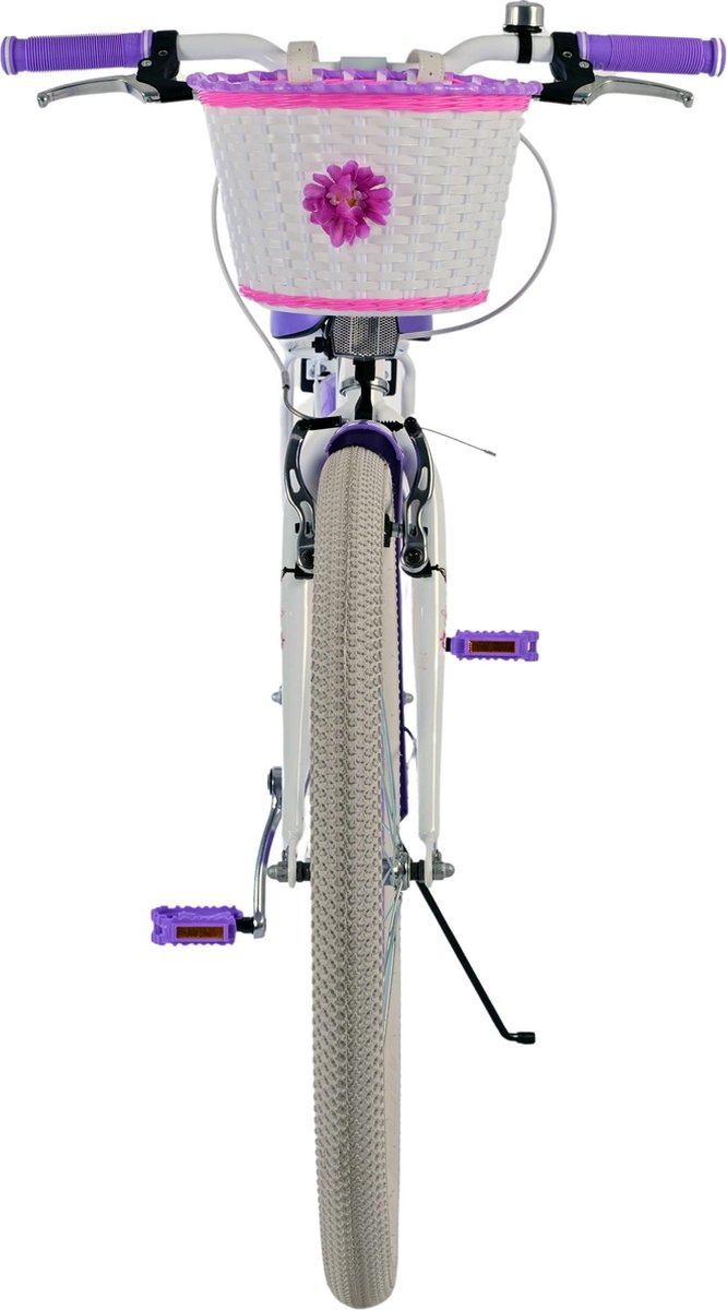 Volare Lovely Fiets - 26 inch - Paars - Twee handremmen Kinderfiets kopen online