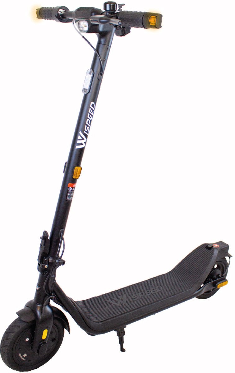 wispeed c8 20 elektrische step zwart met krachtige 250w motor snelheid tot 25km h bereik tot 20km