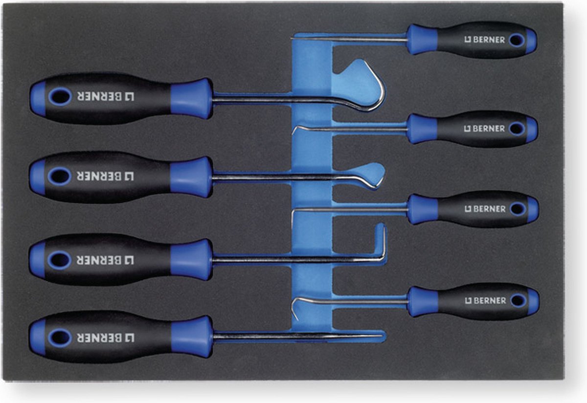131361 Berner Keerringtrekkers set 8-delig met inlet Fiets kopen online