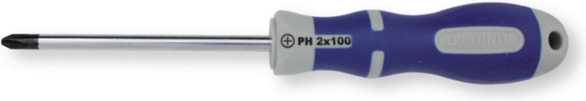 218444 schroevendraaier topline ph1 x 80mm l 185mm