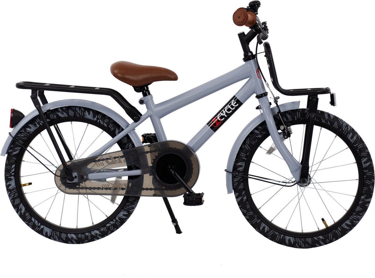 2Cycle Cargo - 18 inch - Kinderfiets - Grijs Kinderfiets kopen online