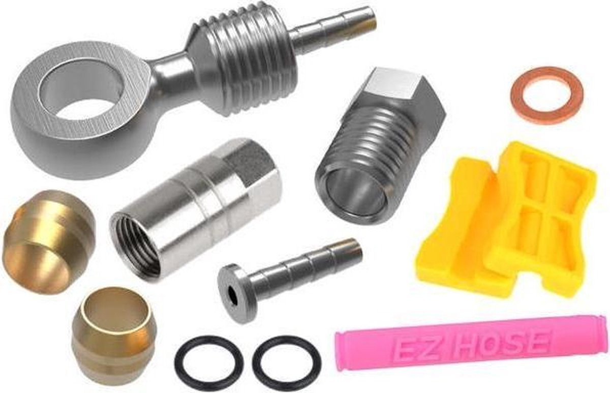 adapterset voor hydraulische remleiding passend shimano bh90