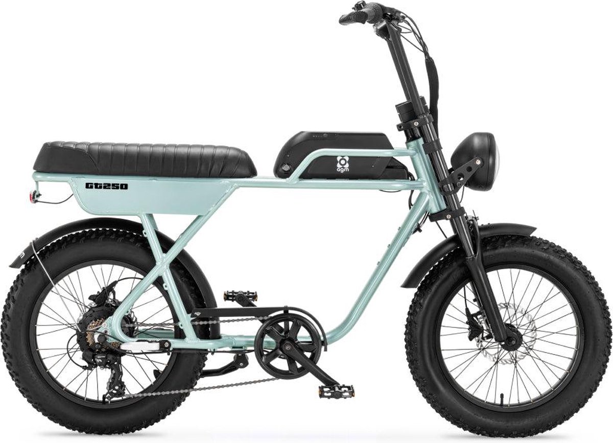 AGM GT250 - Fatbike - Grijs - 250W - Elektrische Fatbike Fiets (elektrisch) kopen online