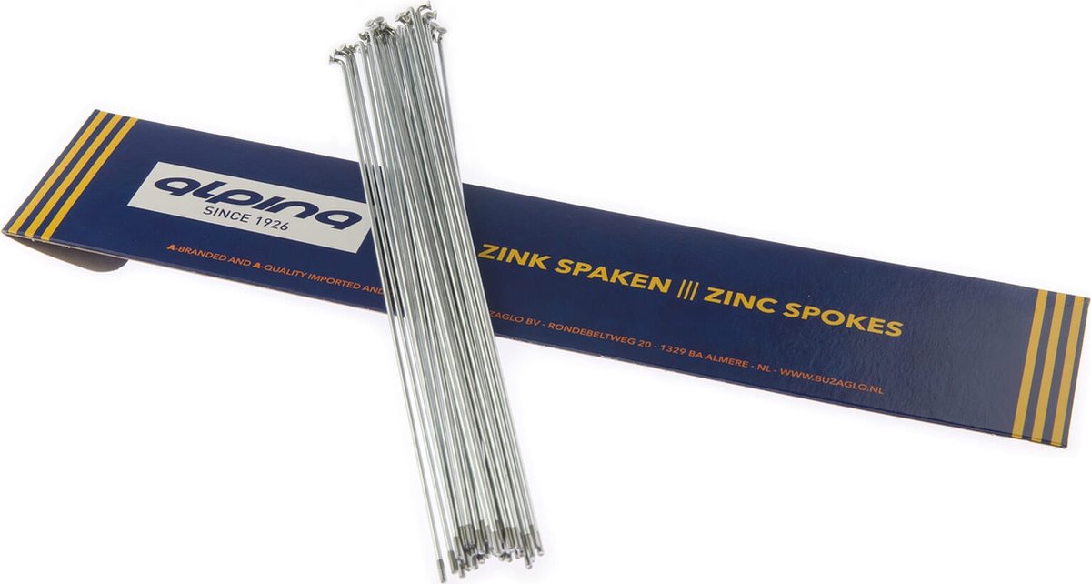 Alpina Spaak zink 14-170 ø2.00 Fg2.3 zilver (36st) Fiets kopen online