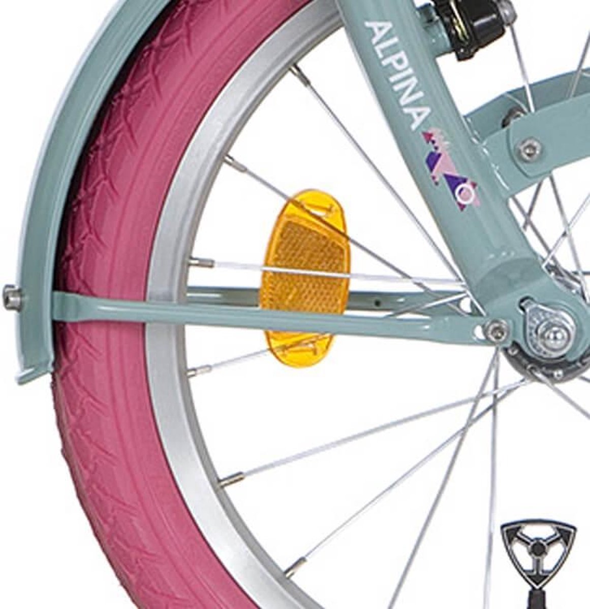 Alpina Spatbordstang set 18 Clubb soft mint Fiets kopen online