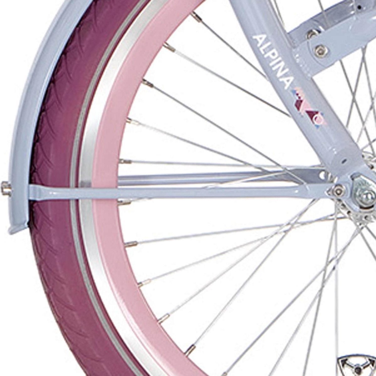 alpina spatbordstang set 20 clubb lavender