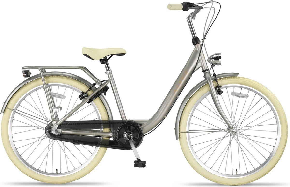 Altec Tuana 26 inch Kinderfiets Meisjesfiets 3 versnellingen Sand Kinderfiets kopen online