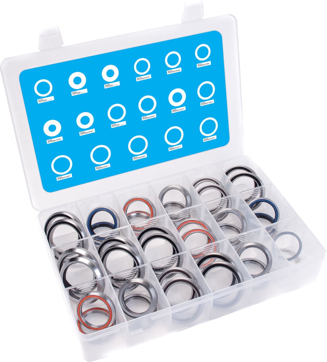Assortimentsdoos Elvedes precisie afgedichte balhoofdlagers Fiets kopen online