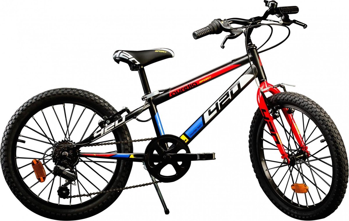 Aurelia 420u-0406 - Kinderfiets - Mannen - Zwart - 20 Kinderfiets kopen online