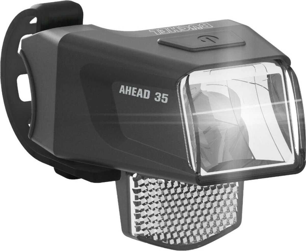 b chel koplamp led ahead 35 zwart