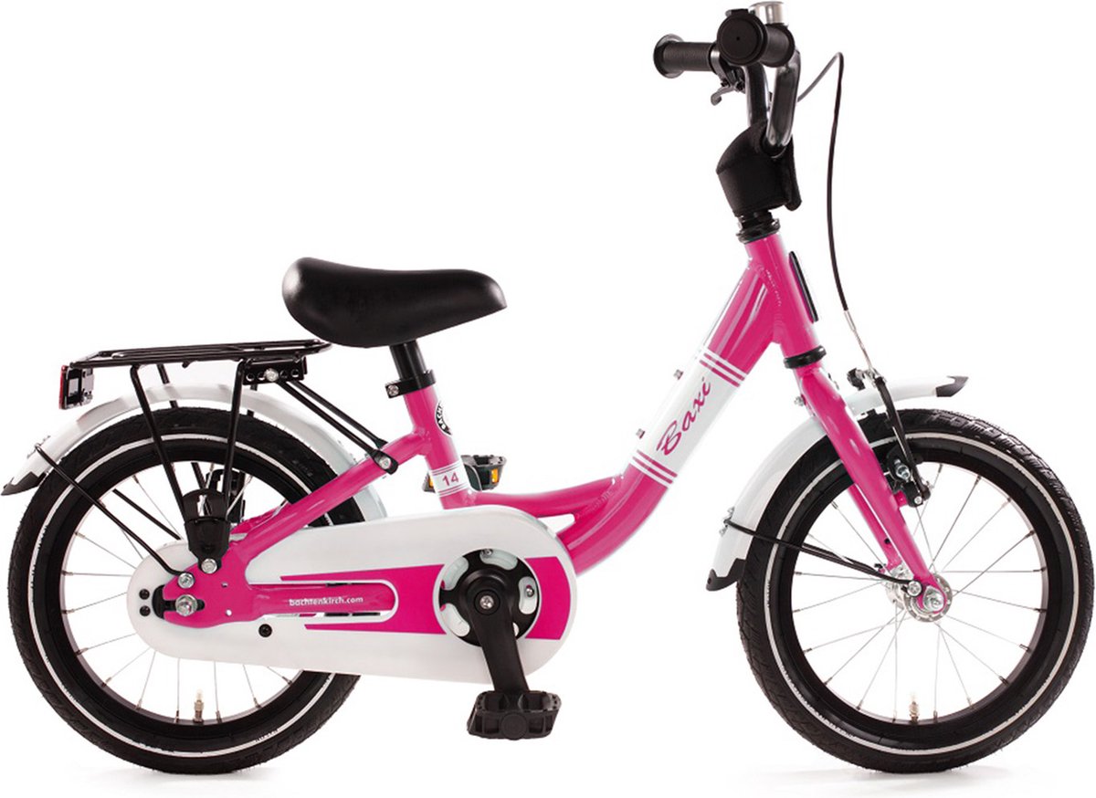 Bachtenkirch Baxi kinderfiets 14 inch aluminium roze Kinderfiets kopen online