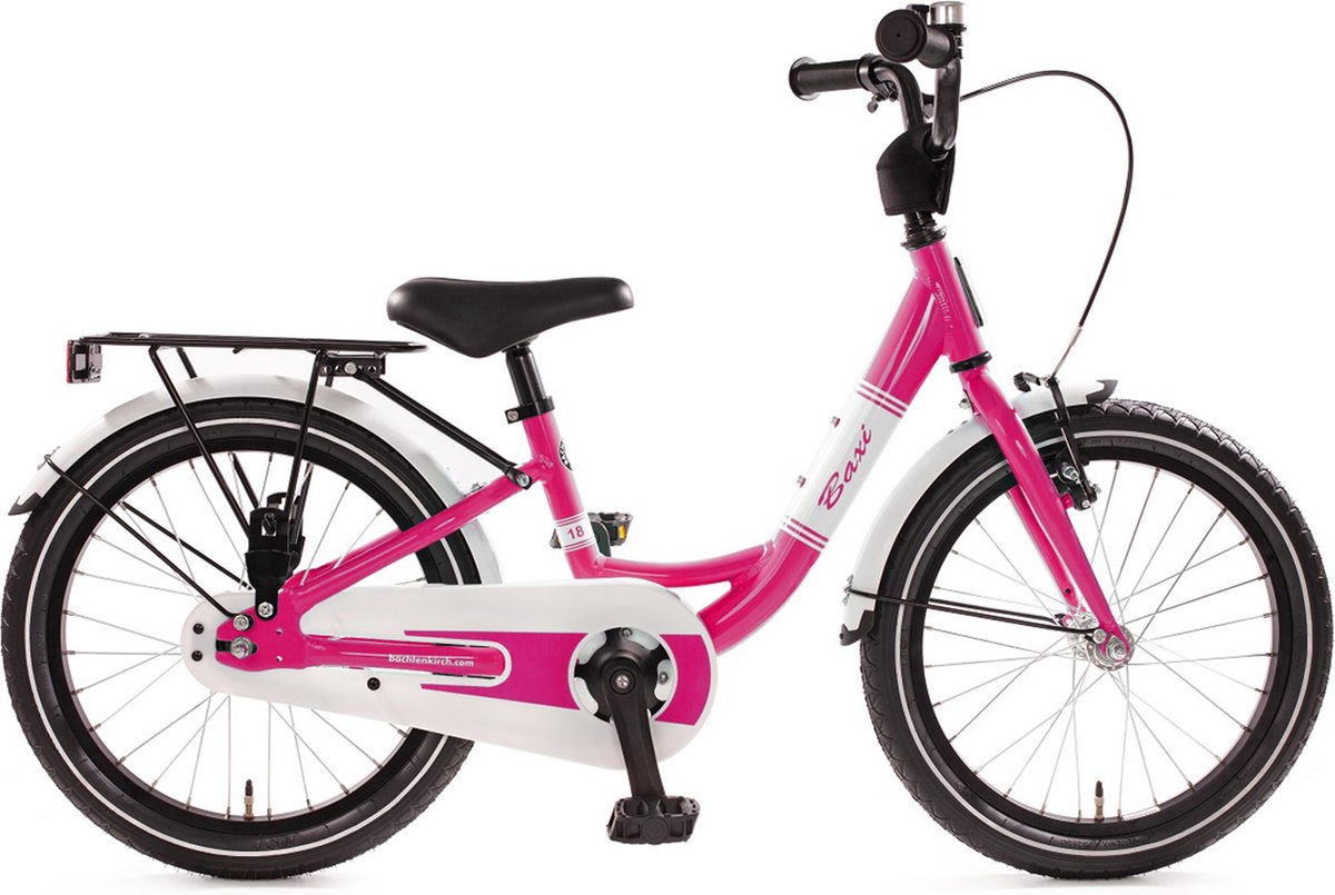 Bachtenkirch Baxi kinderfiets 18 inch aluminium roze Kinderfiets kopen online
