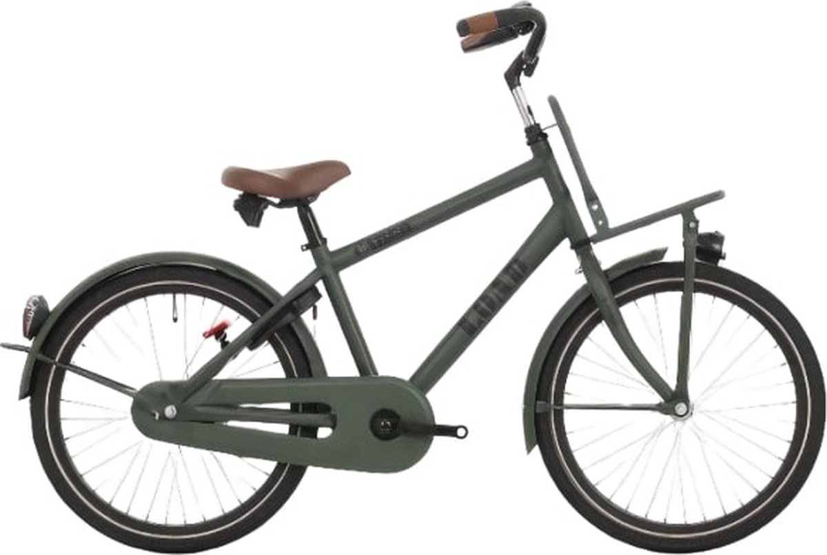 Bike Fun Load - Kinderfiets - jongens - Donkergroen - 26 inch Kinderfiets kopen online
