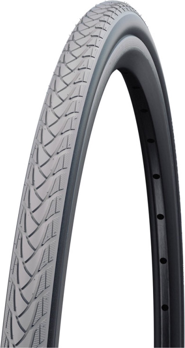 bub schwalbe 24 1 00 25 540 marathon plus perf grijs zw