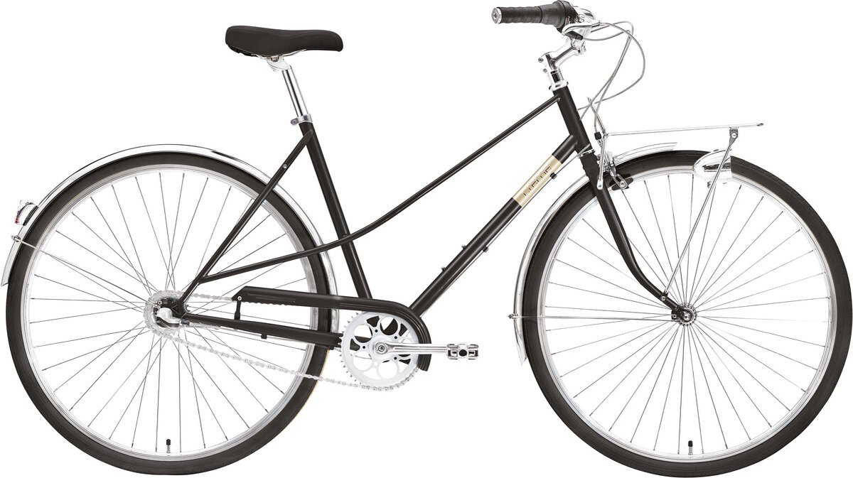 Caferacer Dames Uno 3 versnellingen - onyx Fiets kopen online