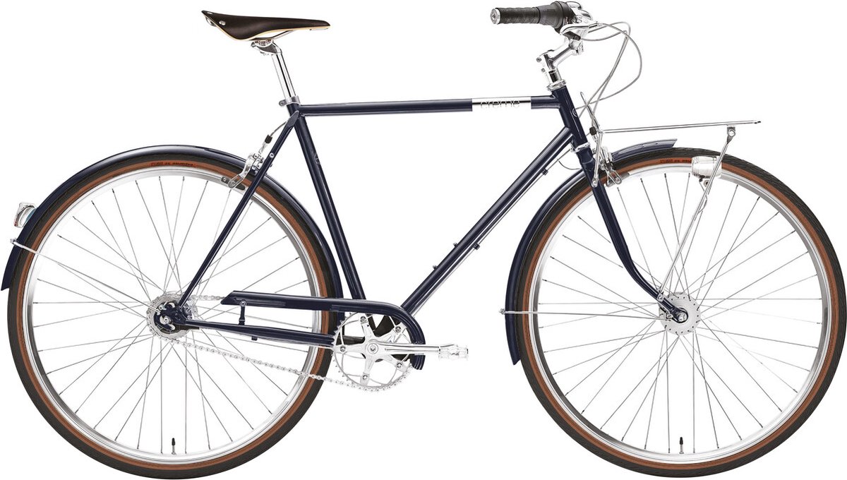 caferacer heren doppio 7 speed dynamo onyx