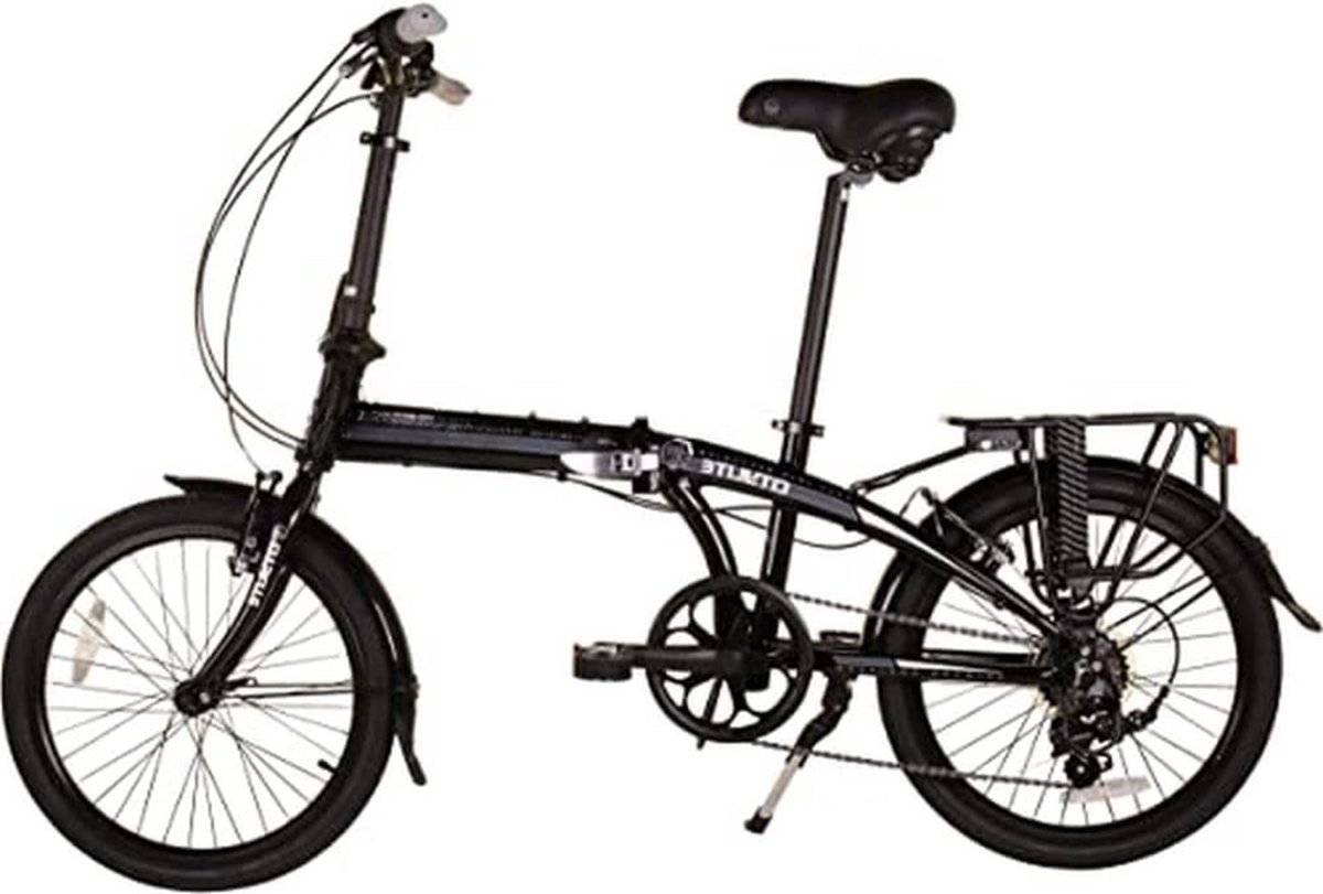 citylite vouwfiets licht aluminium frame shimano schakeling met 6 versnellingen met revo shifters perfect voor pendelaars vouwfiets volwassenenfiets