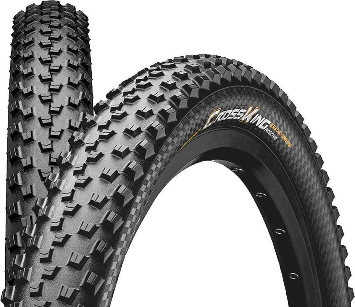 continental cross king 2 2 folding tyre 27 5 tlr e 25 zwart bandenmaat 55 584 27 5x2 2