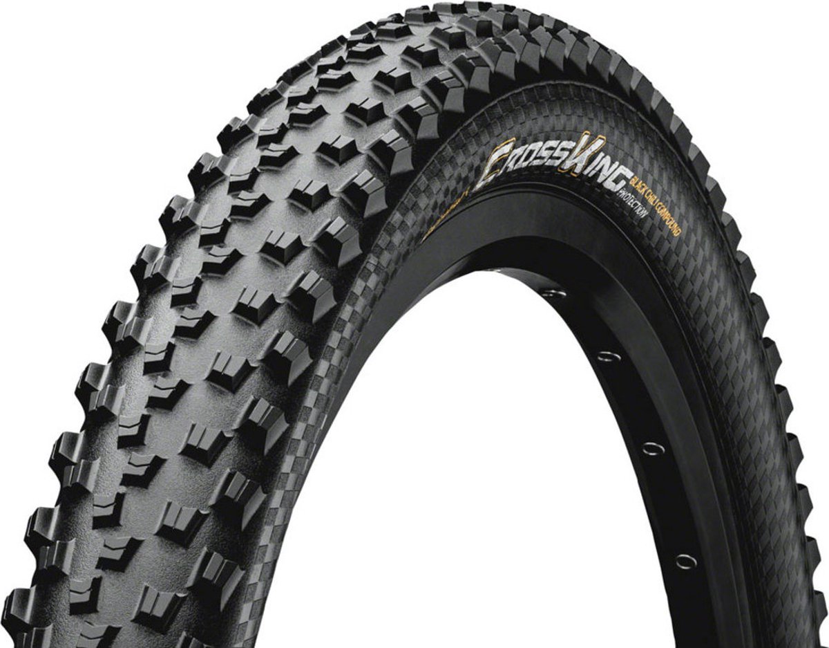 continental cross king 2 3 folding tyre 26 tlr e 25 zwart bandenmaat 58 559 26x2 3