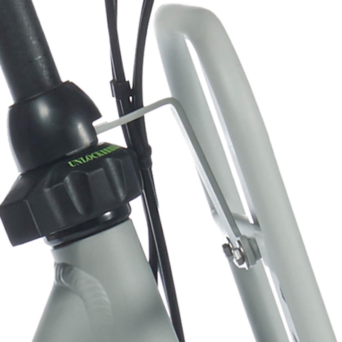 Cortina Balhoofd beugel voordrager 28 D smooth grey matt Fiets kopen online