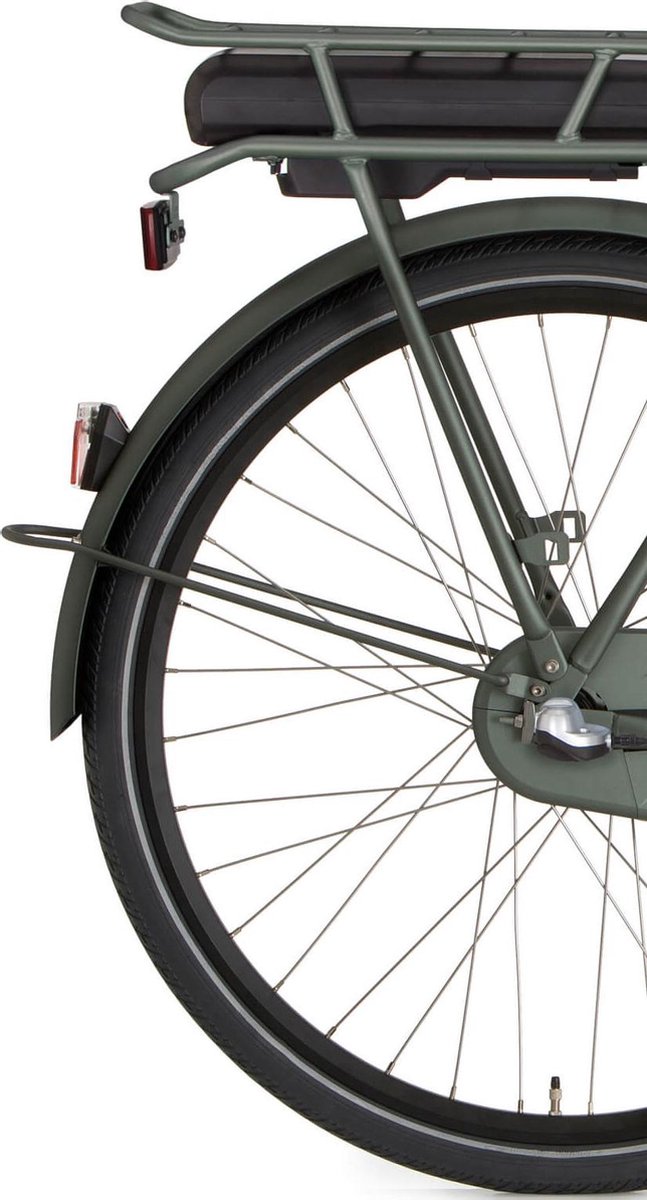 Cortina Spatbord achter 28 E-U1 metallic mouse matt Fiets kopen online