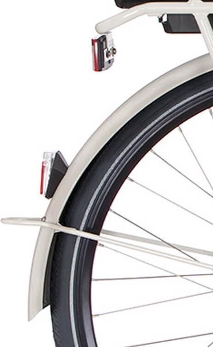 Cortina Spatbord achter 28 E-U1 white shadow Fiets kopen online