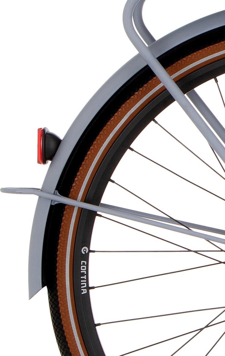 Cortina Spatbord achter 28 E-U4 neutral grey matt Fiets kopen online