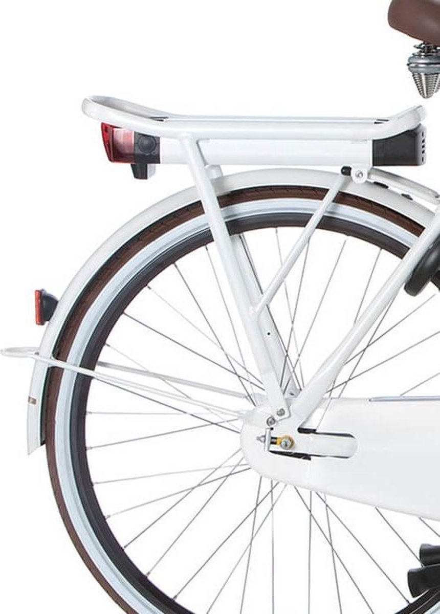 Cortina Spatbord achter 28 E-U4 white pearl Fiets kopen online