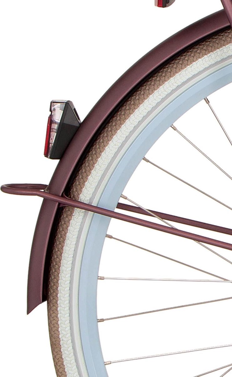 Cortina Spatbord achter 28 U4 spicy silver matt Fiets kopen online