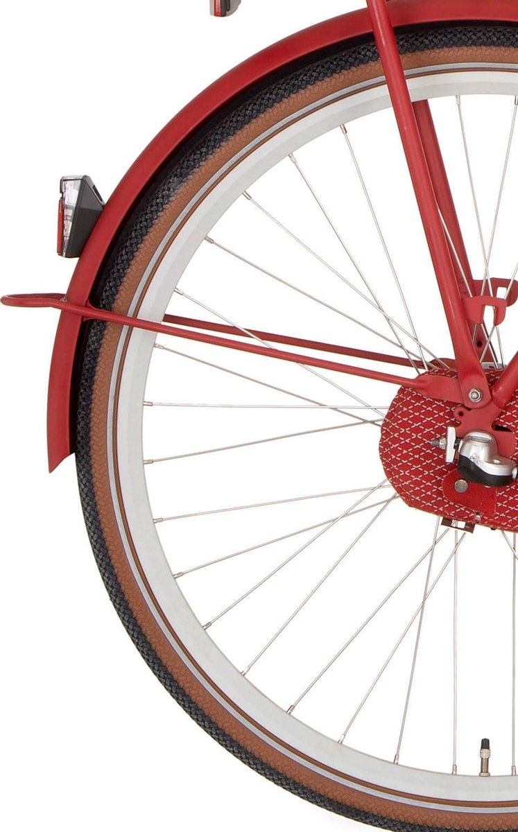 Cortina Spatbord achter 28 U4 true red matt Fiets kopen online