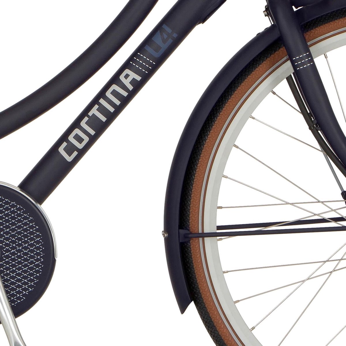 Cortina Spatbord voor 28 E-U4 dark grey matt Fiets kopen online