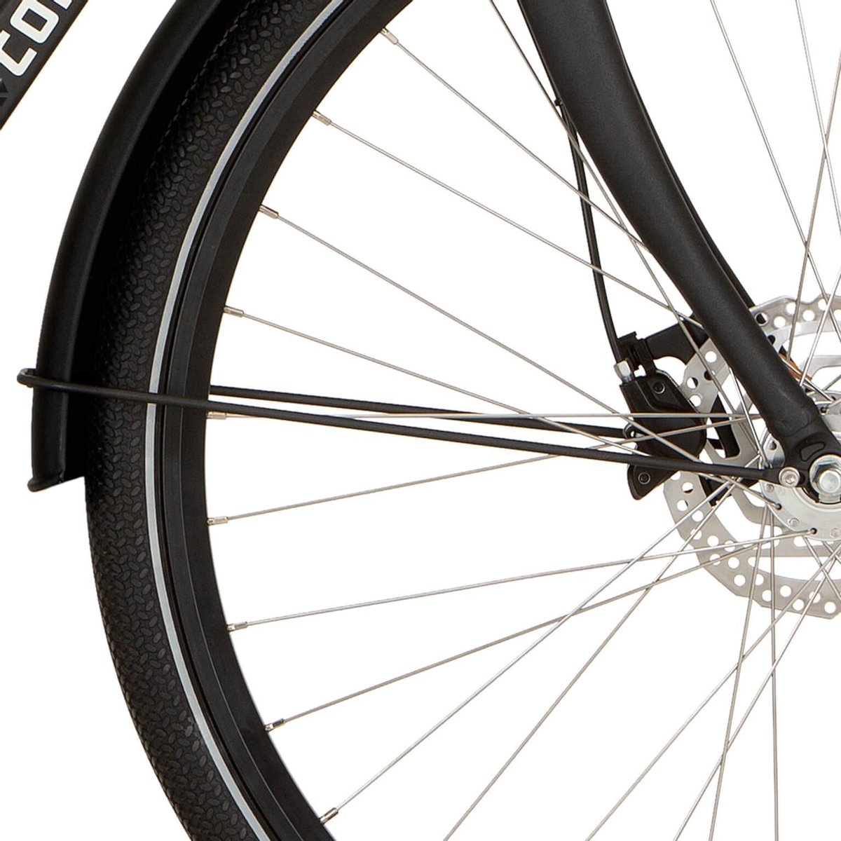 cortina spatbord voor 28 foss diamond black matt