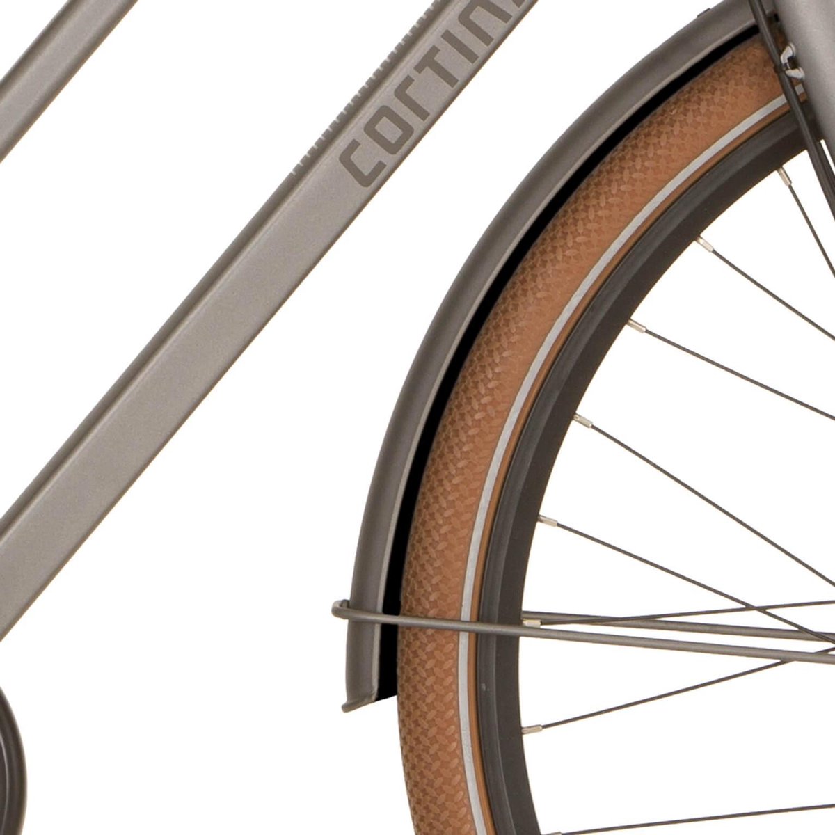 cortina spatbord voor 28 foss lead metal matt