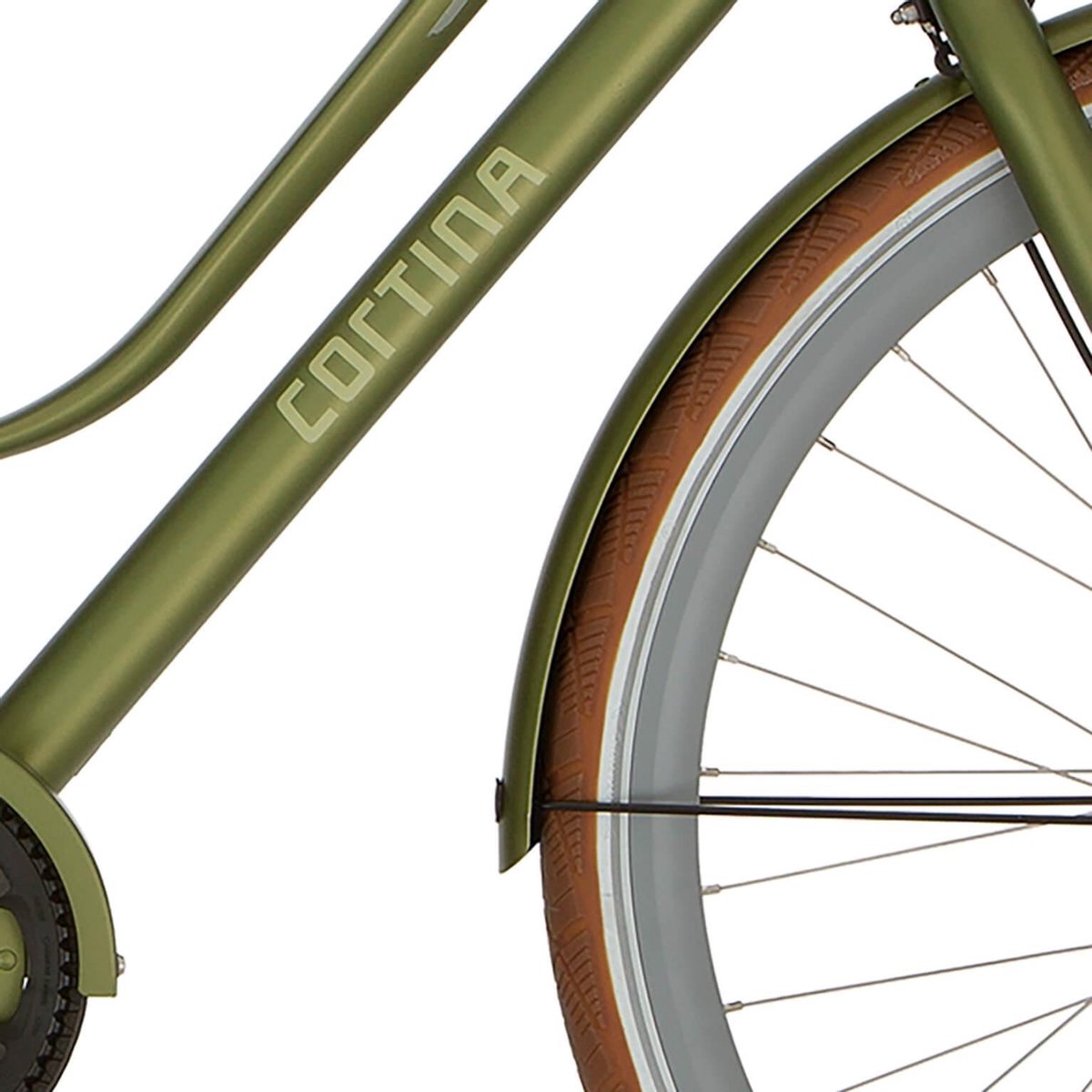 cortina spatbord voor 28 mozzo nutmeg green matt