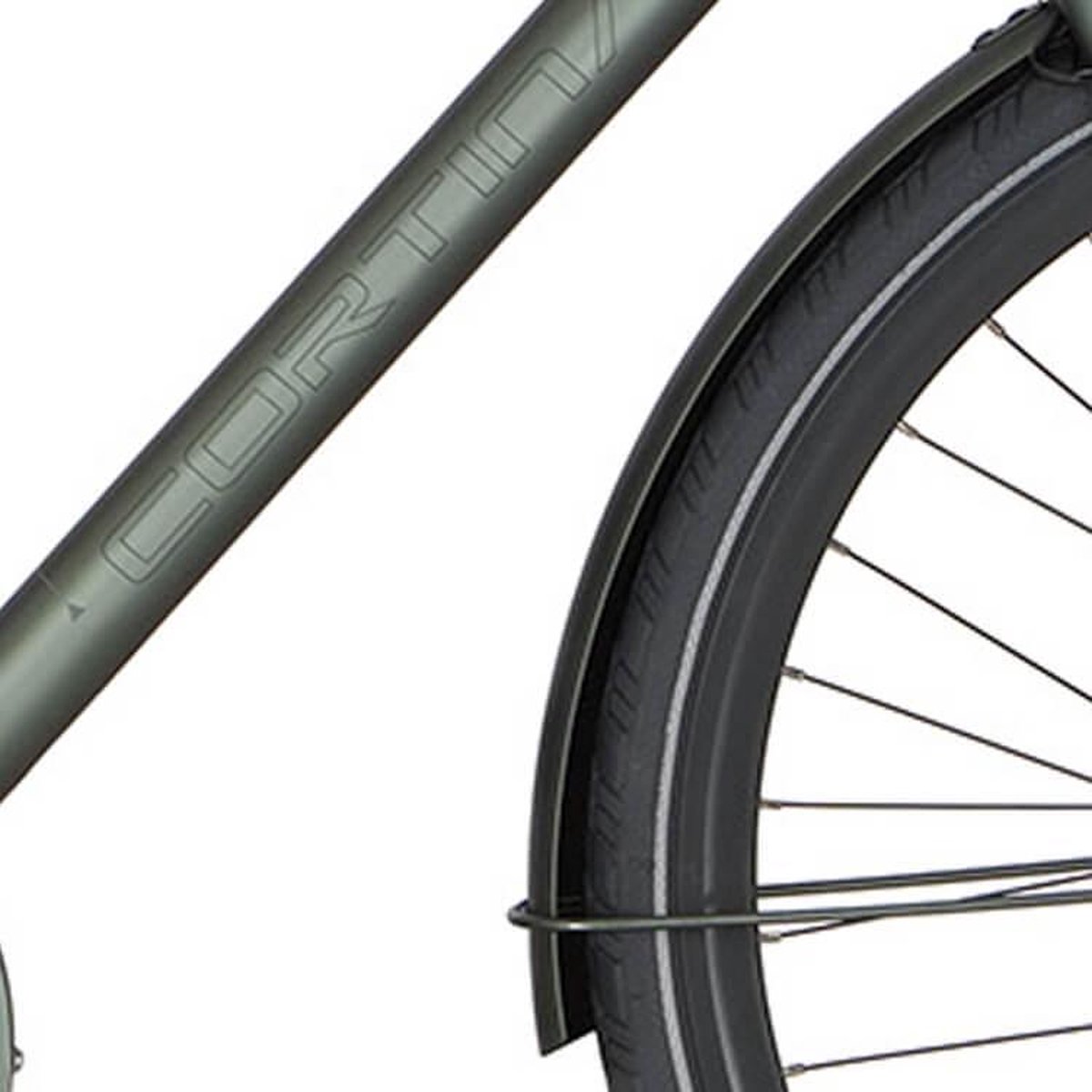 cortina spatbord voor 28 speed matt titanic green