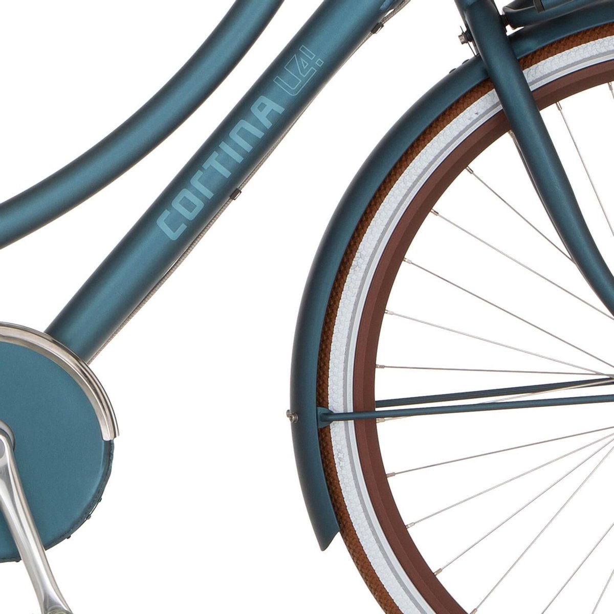 Cortina Spatbord voor 28 U4 irish blue matt Fiets kopen online