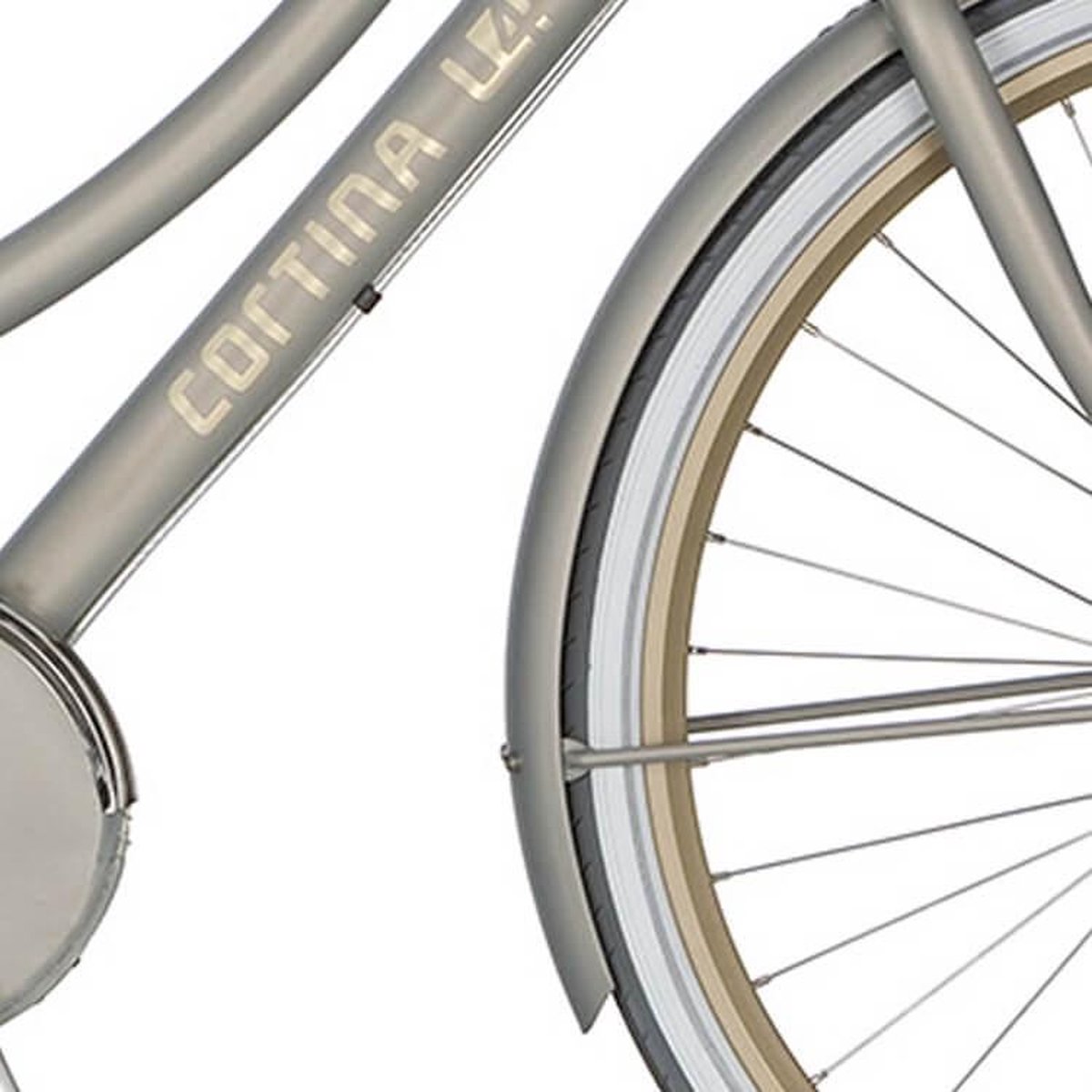 Cortina Spatbord voor 28 U4 purse grey matt Fiets kopen online