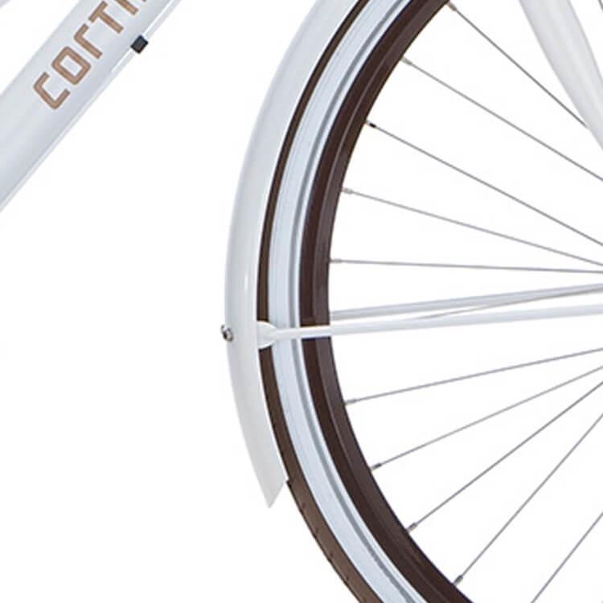 Cortina Spatbord voor 28 U4 white pearl Fiets kopen online