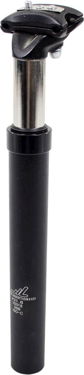cortina zadelpen 31 6 x 350 susp alu black matt