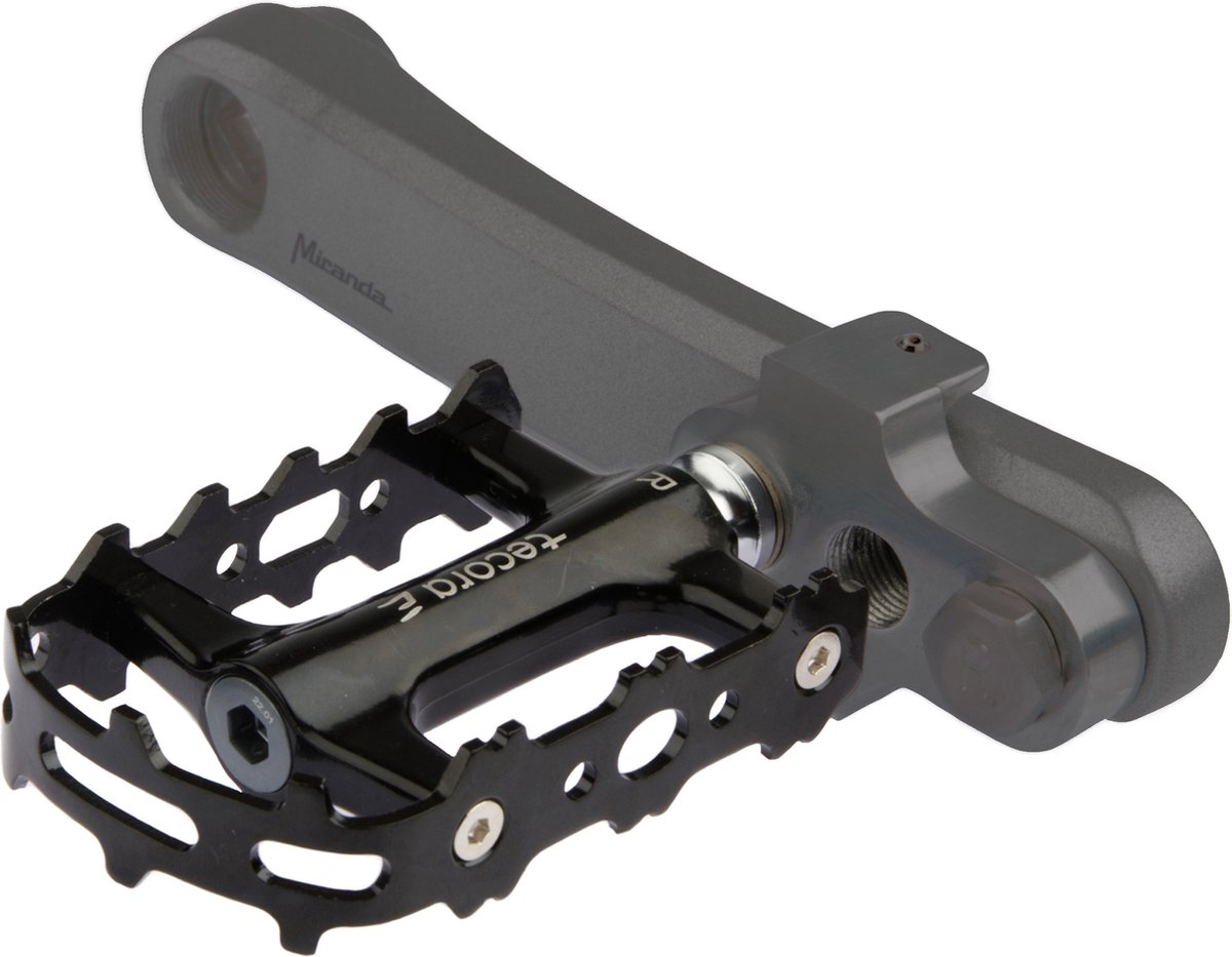Crankverkorter Mirage aluminium - zwart Fiets kopen online