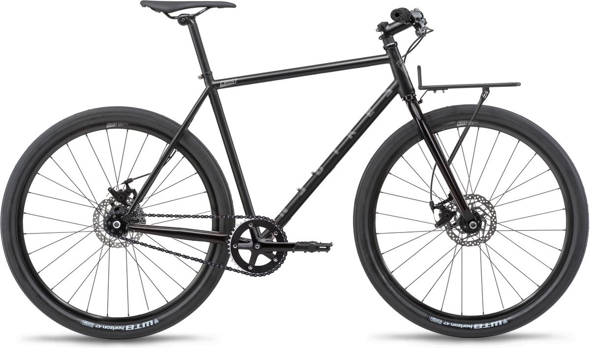 crust single speed 650b fun trail commuter zwart