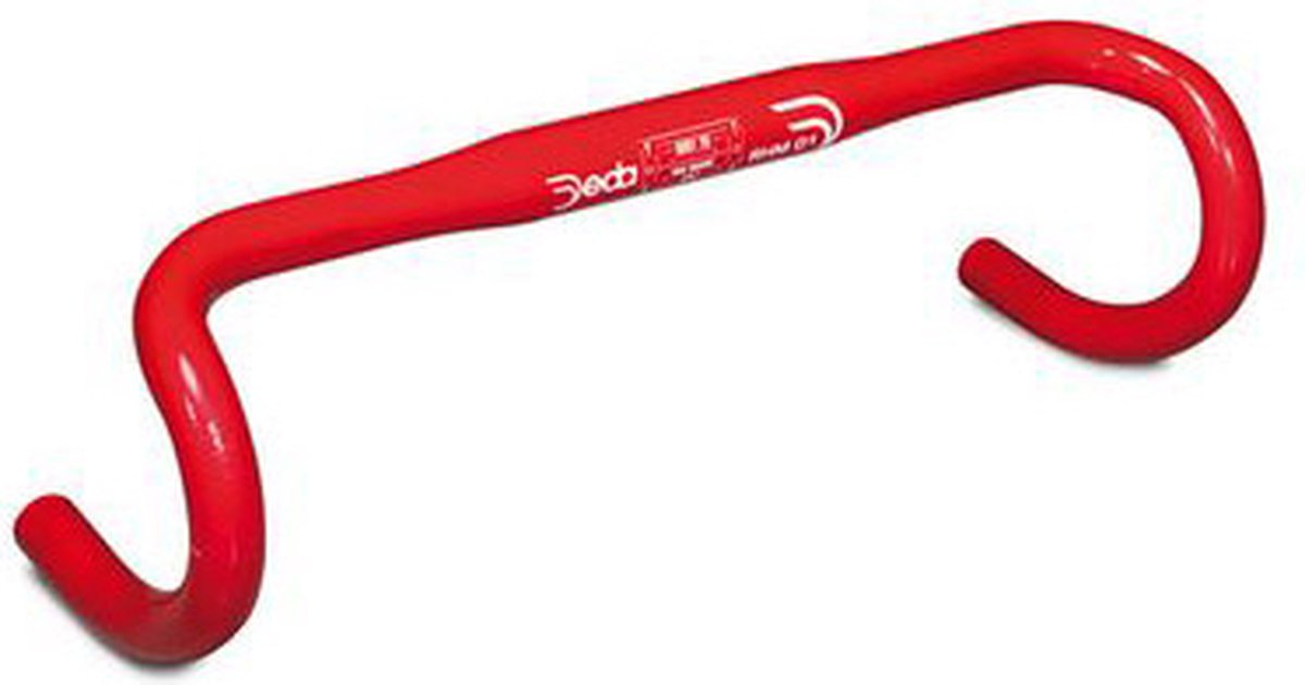 deda st bocht rhm 01 46cm buitenmaats rood glanzend