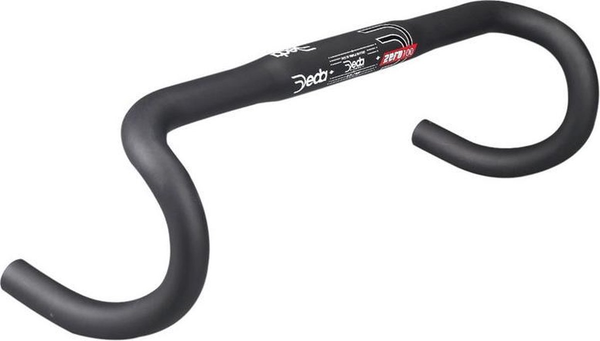 deda st bocht zero 100 buitenmaats 44cm zwart