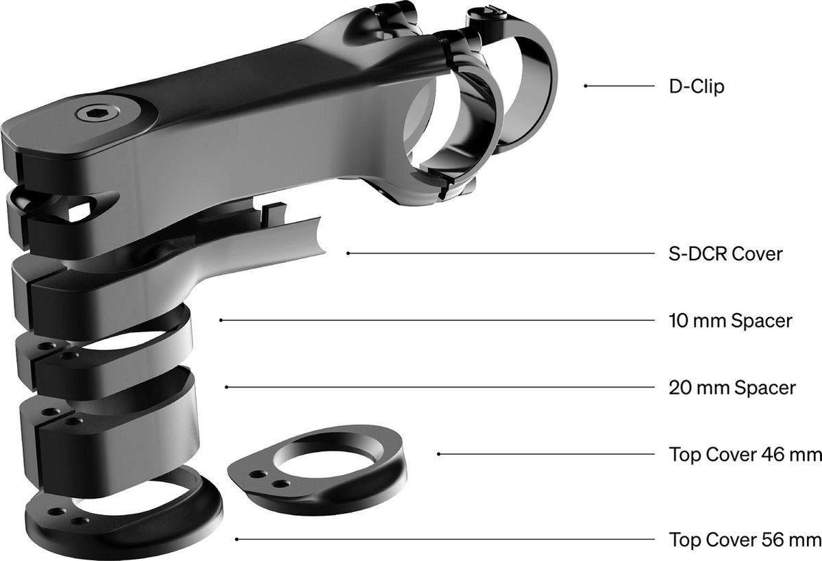 deda stuurpen superbox dcr 80mm pob