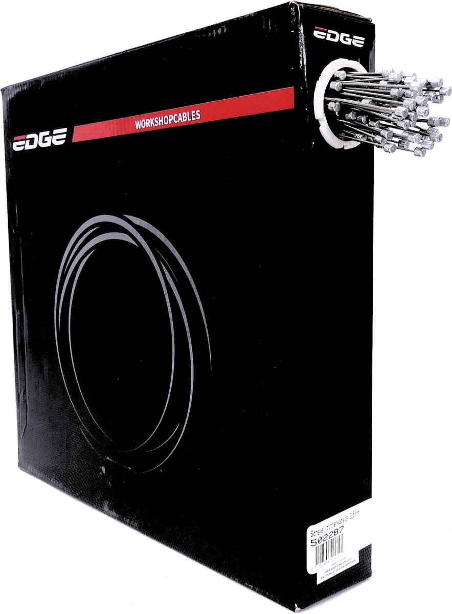 edge schakel binnenkabels 2250mm rvs 1 1mm met n nippel 4 4mm 100 stuks