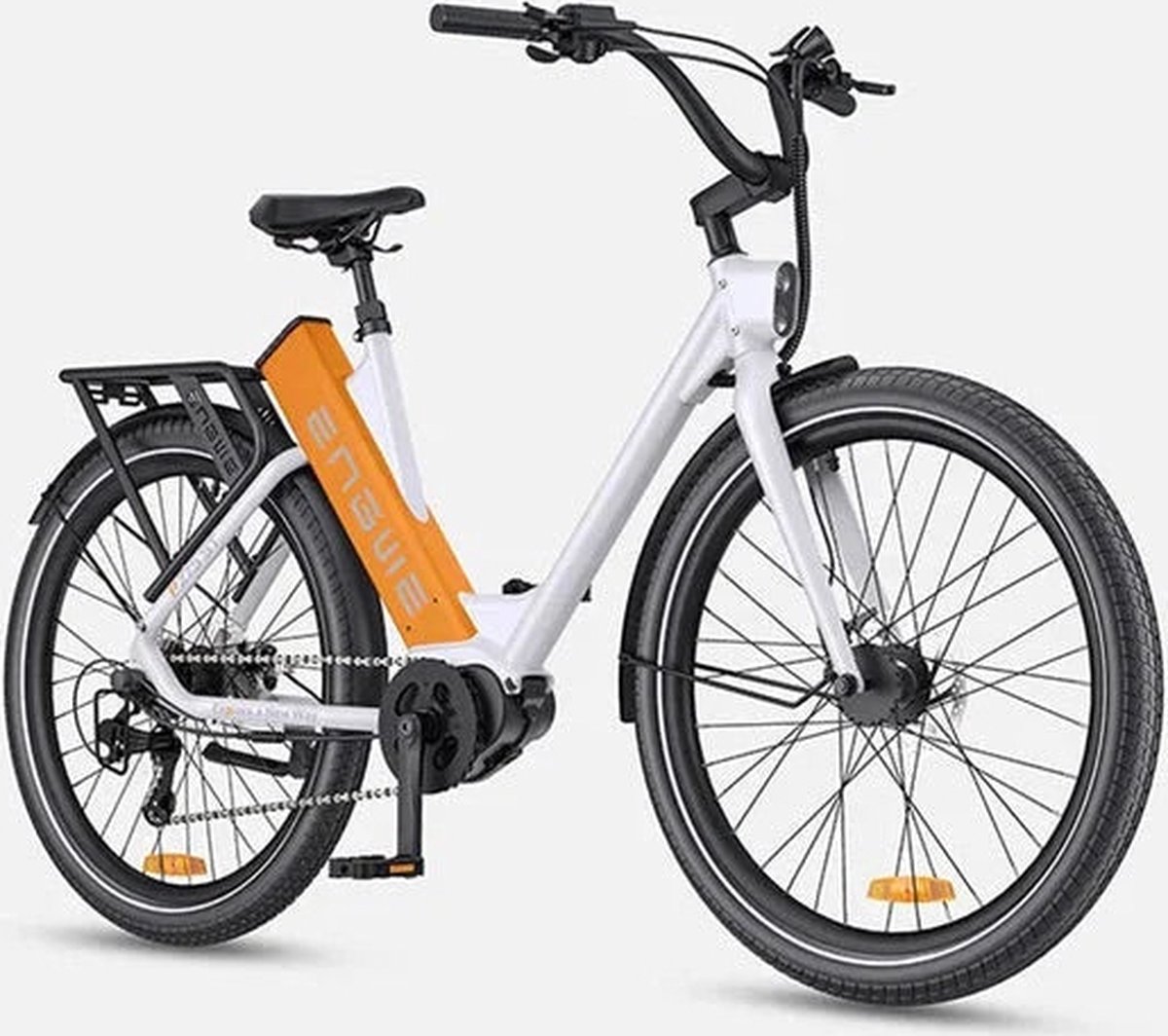 engwe p275 st e bike oranje wit
