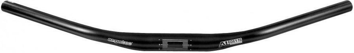 ergotec stuur lady town bugel l5 31 8 620mm aluminium zwart