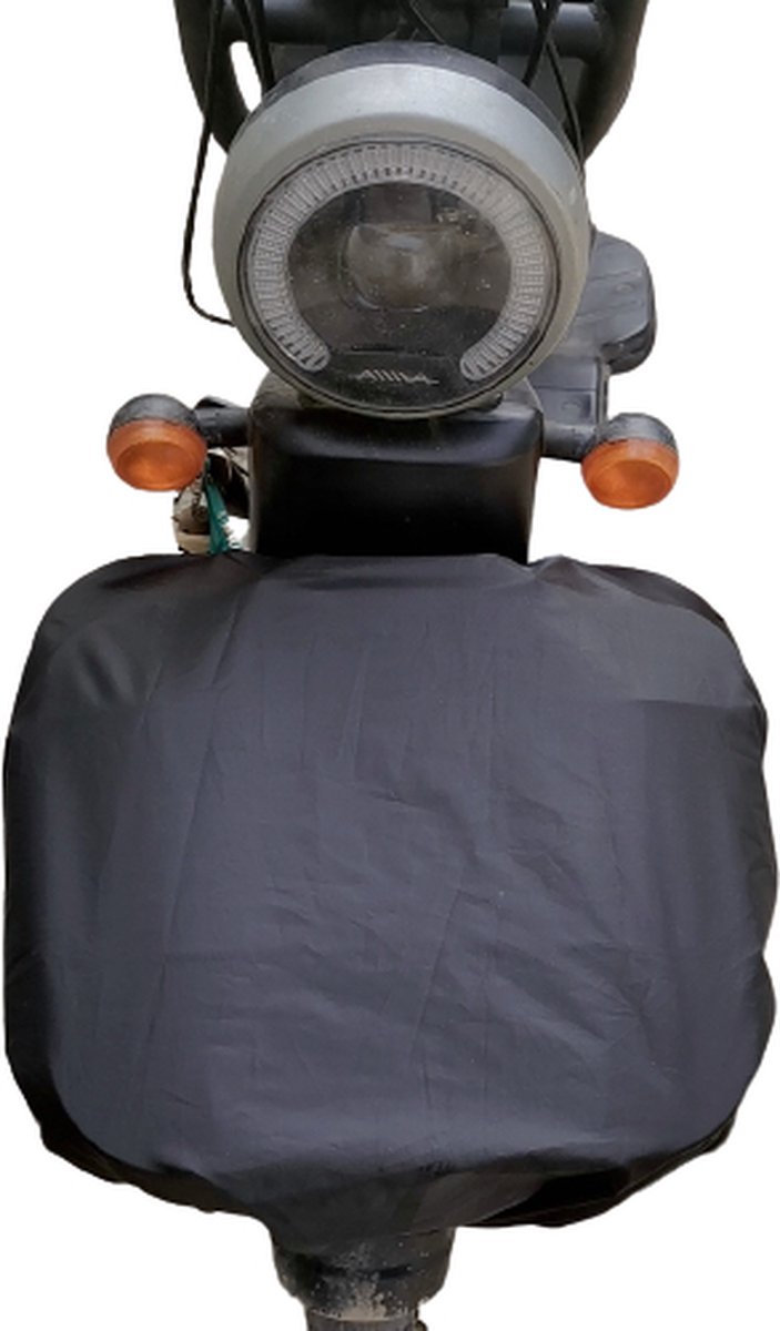 fietskrat mand krathoes afdekhoes waterdicht zwart 51x48cm