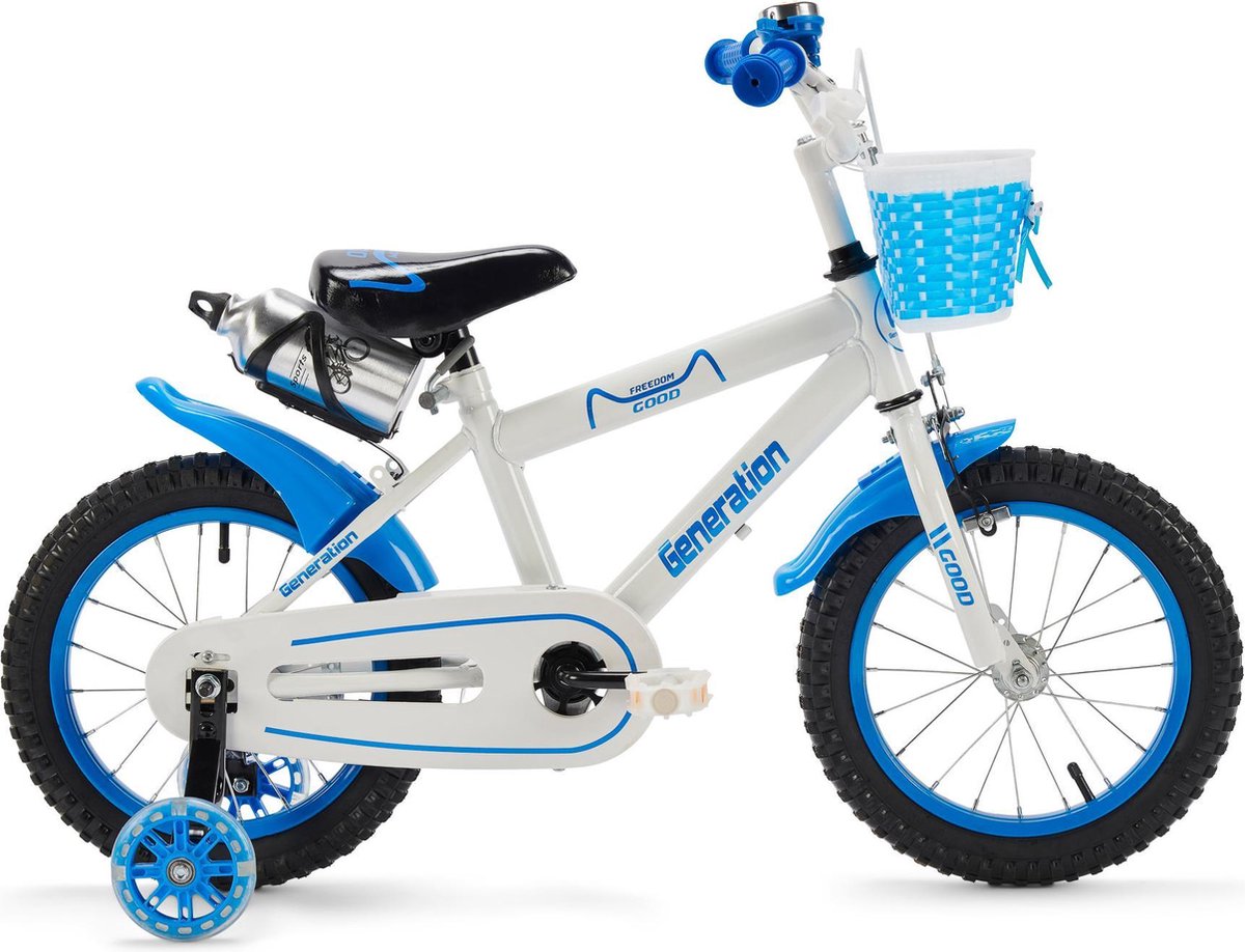 Generation Good 14 inch Blauw Meisjesfiets - Kinderfiets Fiets kopen online