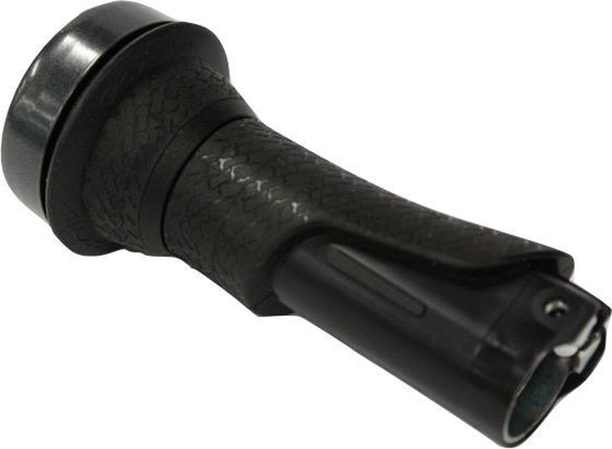 Handvat Fiets Gazelle Basis Links 100mm met draaibel Zwart Handvatten kopen online